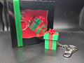 Christmas Present Clicker Key Chain