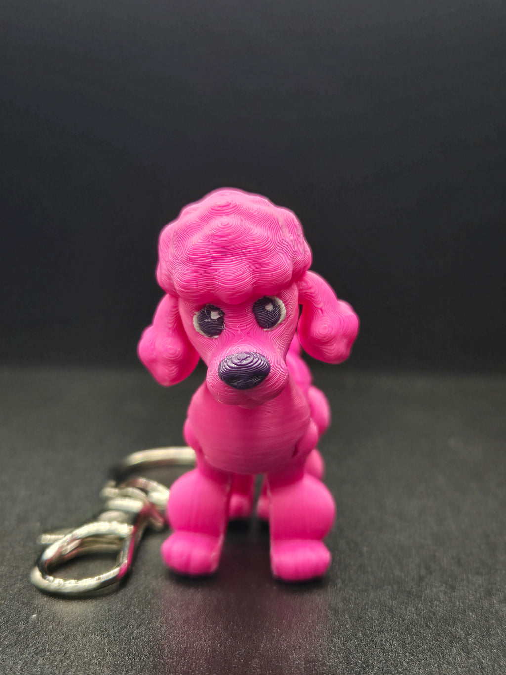 Poodle Key Chain