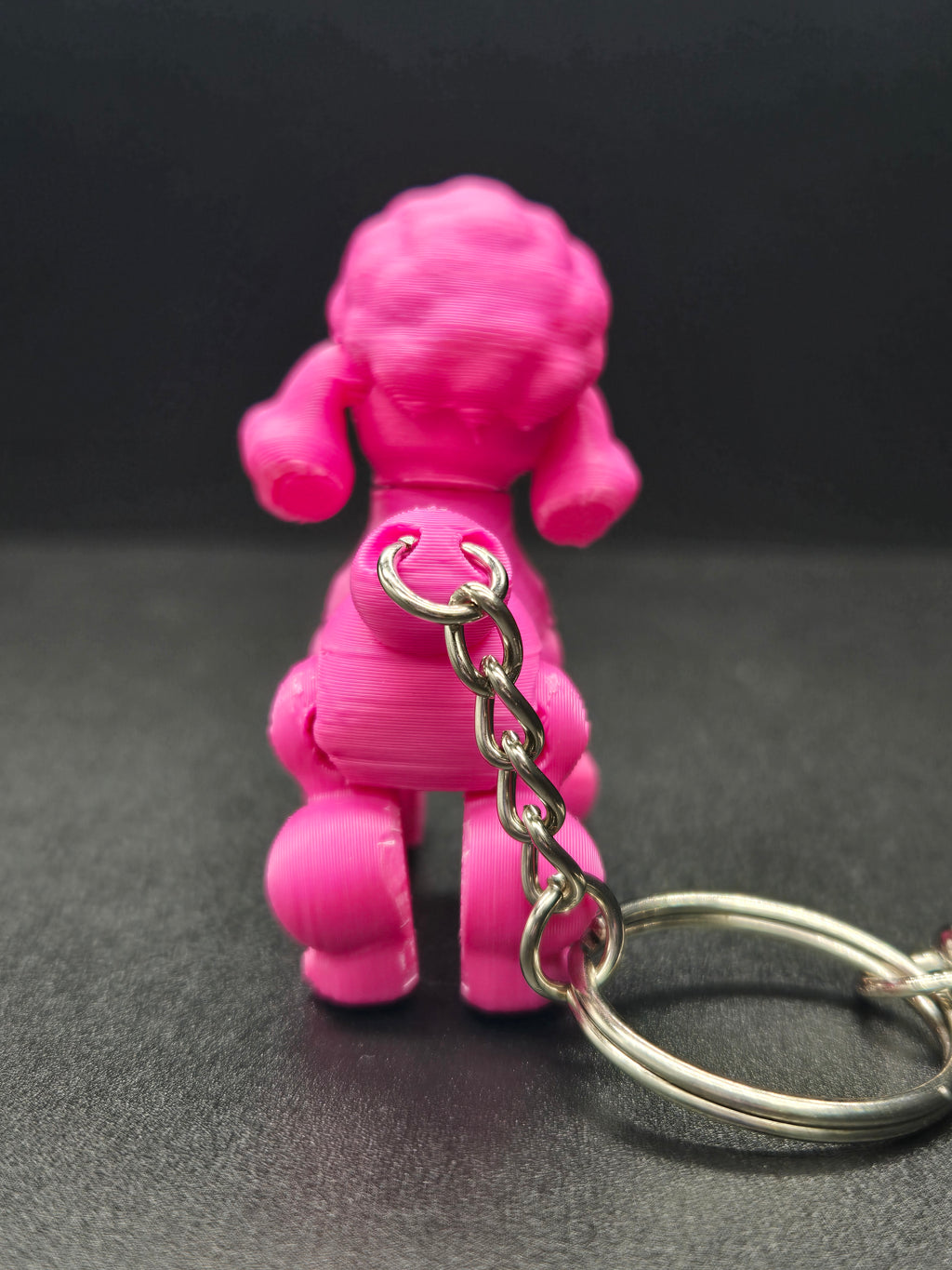 Poodle Key Chain