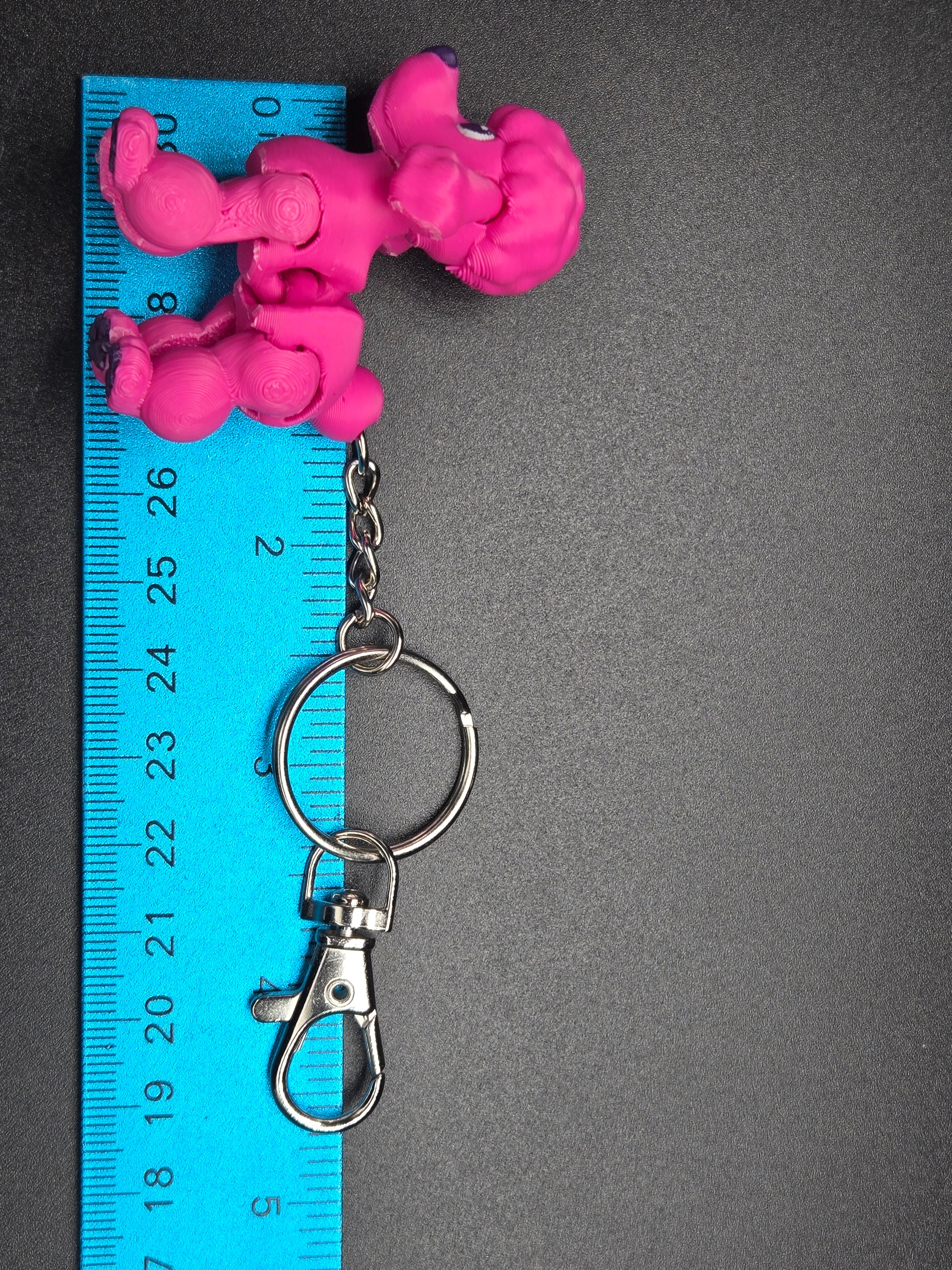 Poodle Key Chain