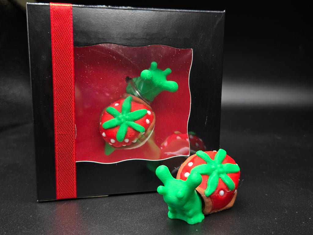 Chocolate Strawberry Snail