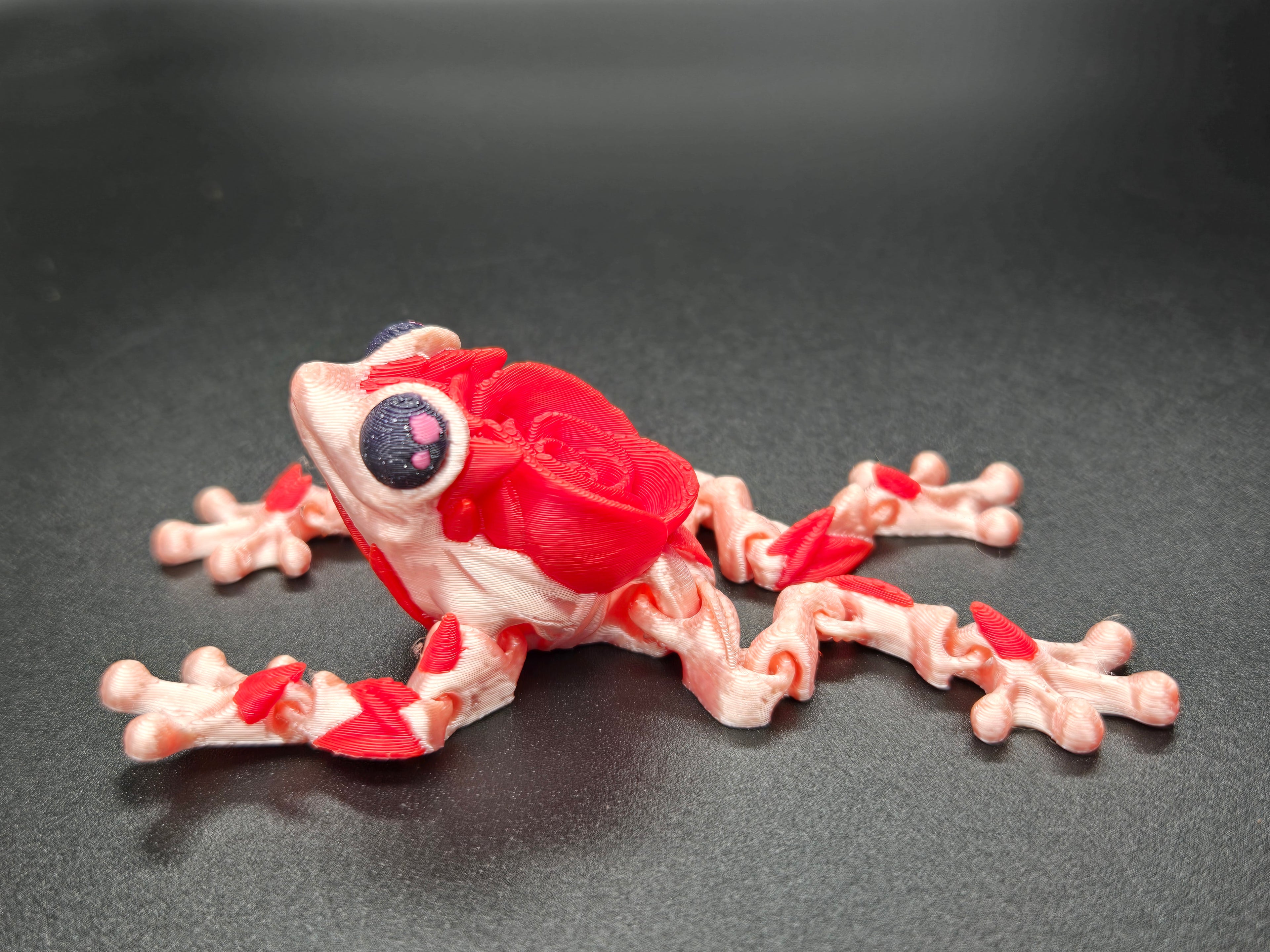 Valentine's Rose Frog
