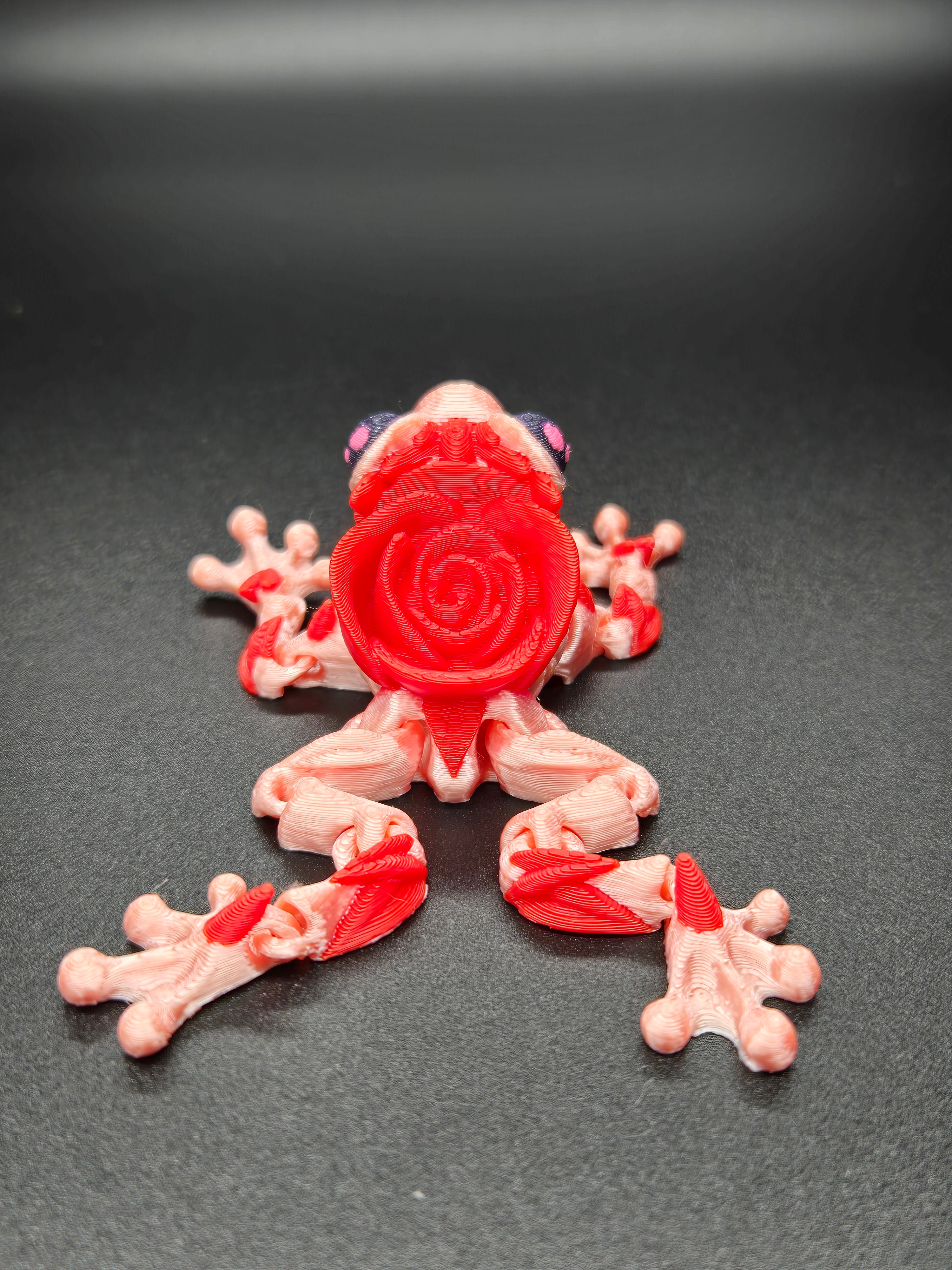 Valentine's Rose Frog