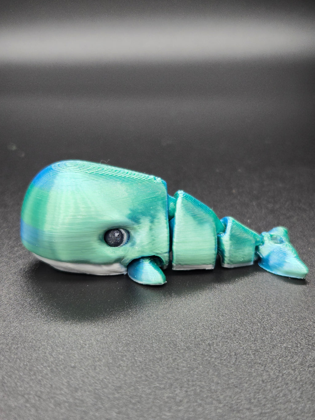 Wiggly Whale Key Chain
