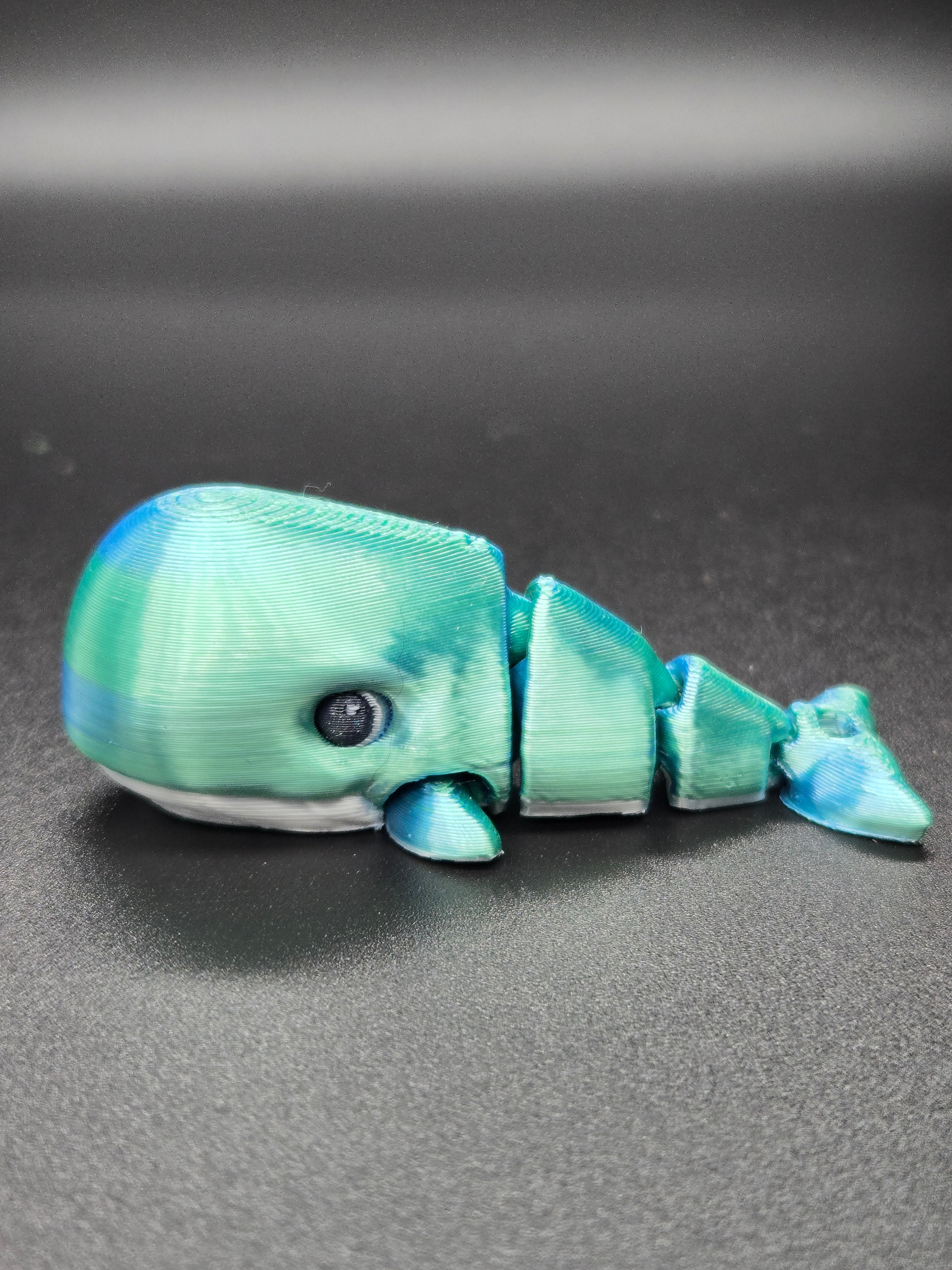 Wiggly Whale Key Chain
