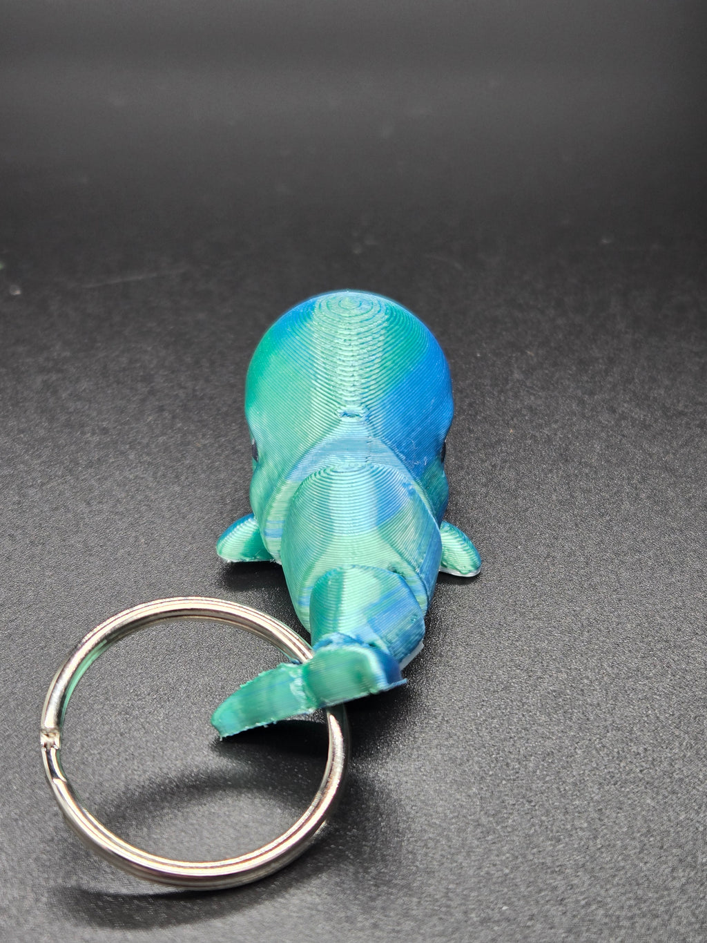 Wiggly Whale Key Chain