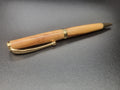 Slimline Brushed Satin Pen - Olive Wood