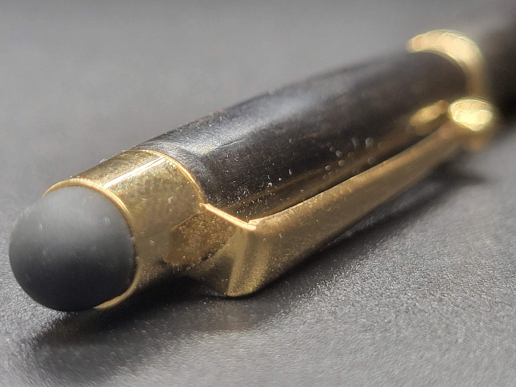 Stylus Twist Gold Pen – Black Acrylic