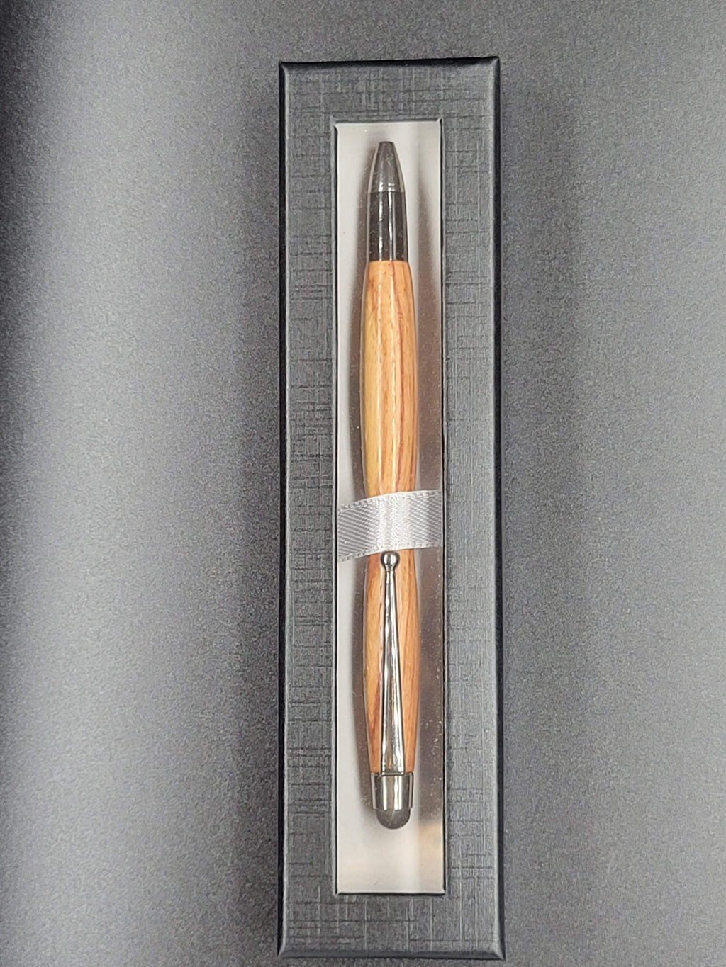 Stylus Twist Gun Metal Pen – Marble Wood