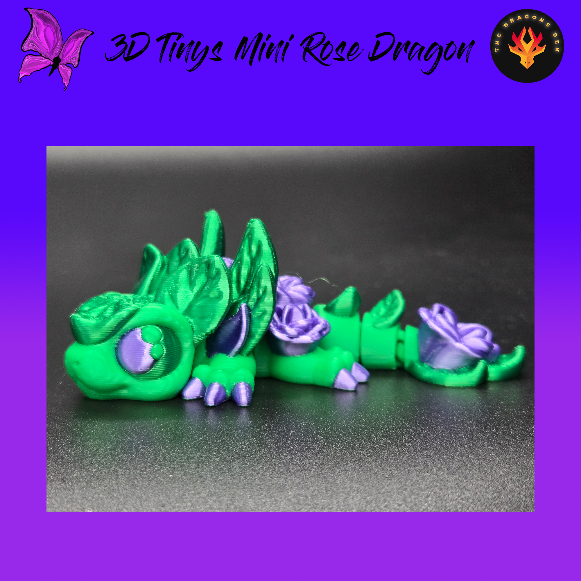 Tinys Mini Rose Dragon