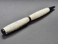 Slimline Black Chrome Pen – White Glow-in-the-Dark Acrylic (Speckled)