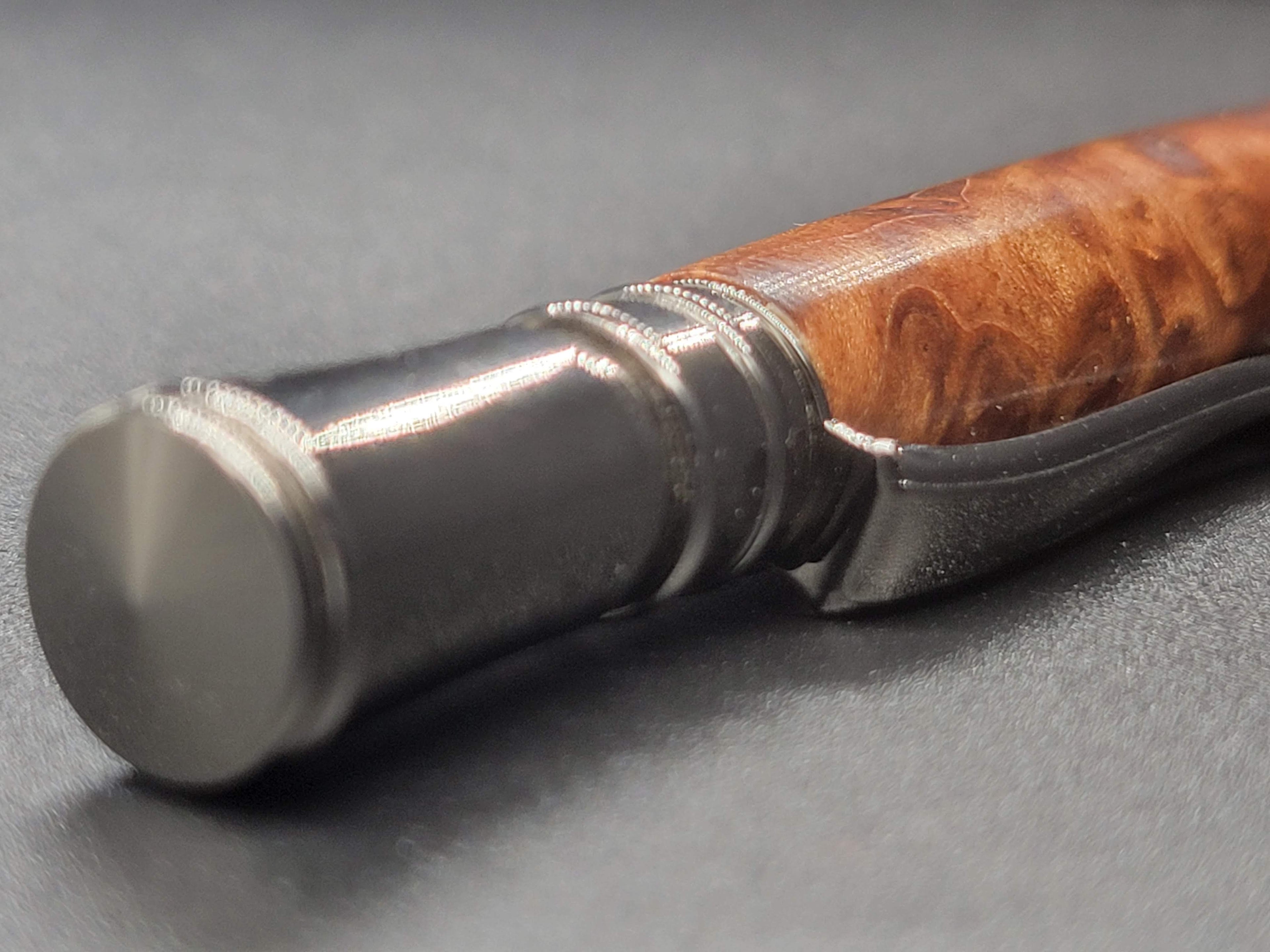 Executive Twist Gun Metal Pen – Koa