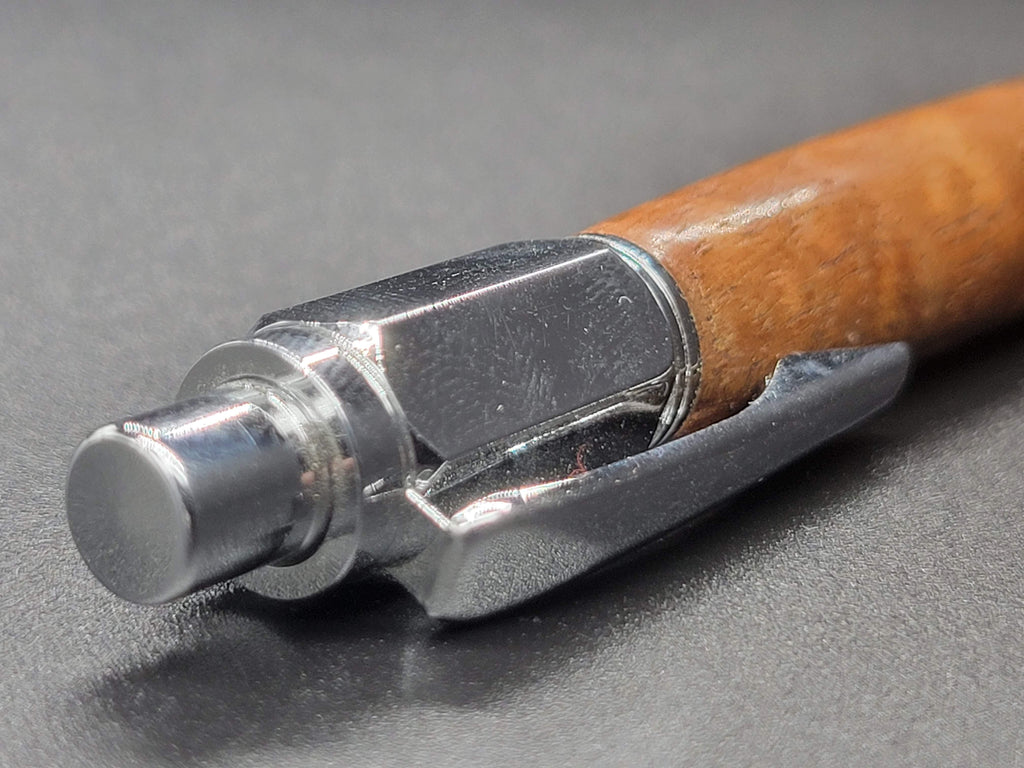 Vertex Gun Metal Pen - Walnut