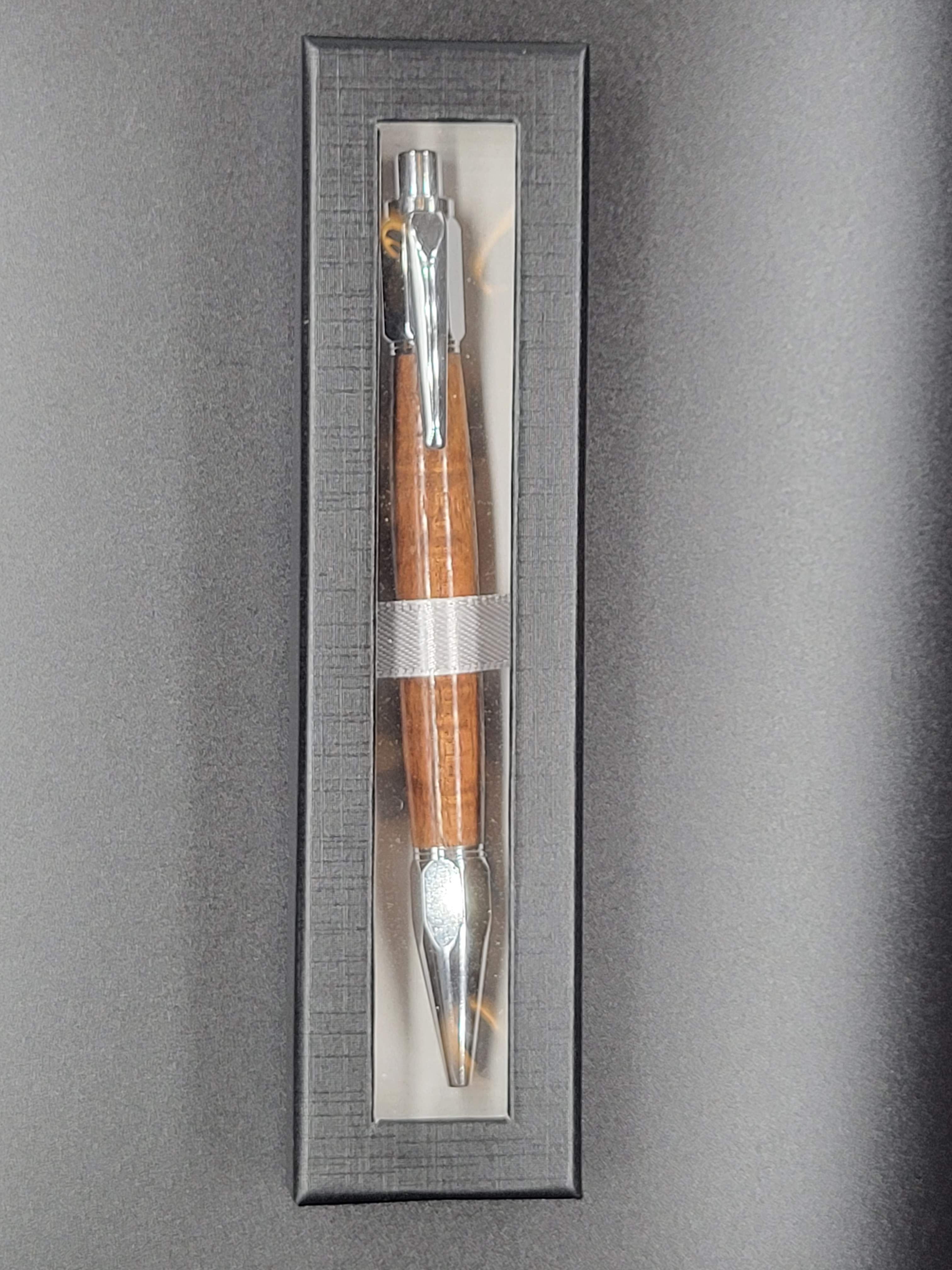 Vertex Gun Metal Pen - Walnut