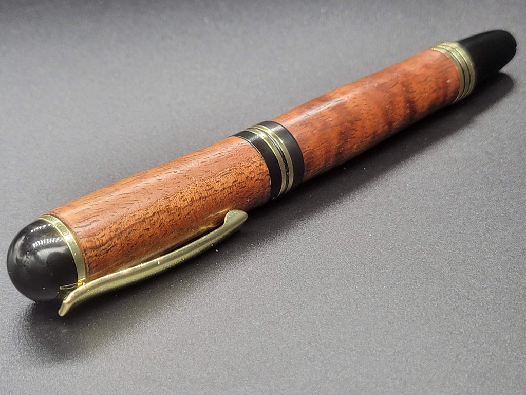 Churchill Rollerball Gold – Walnut