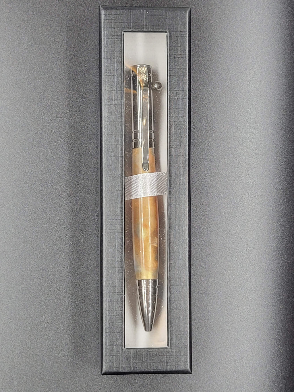 Bolt Action Gun Metal – Acrylic Gold-Blue Shimmer