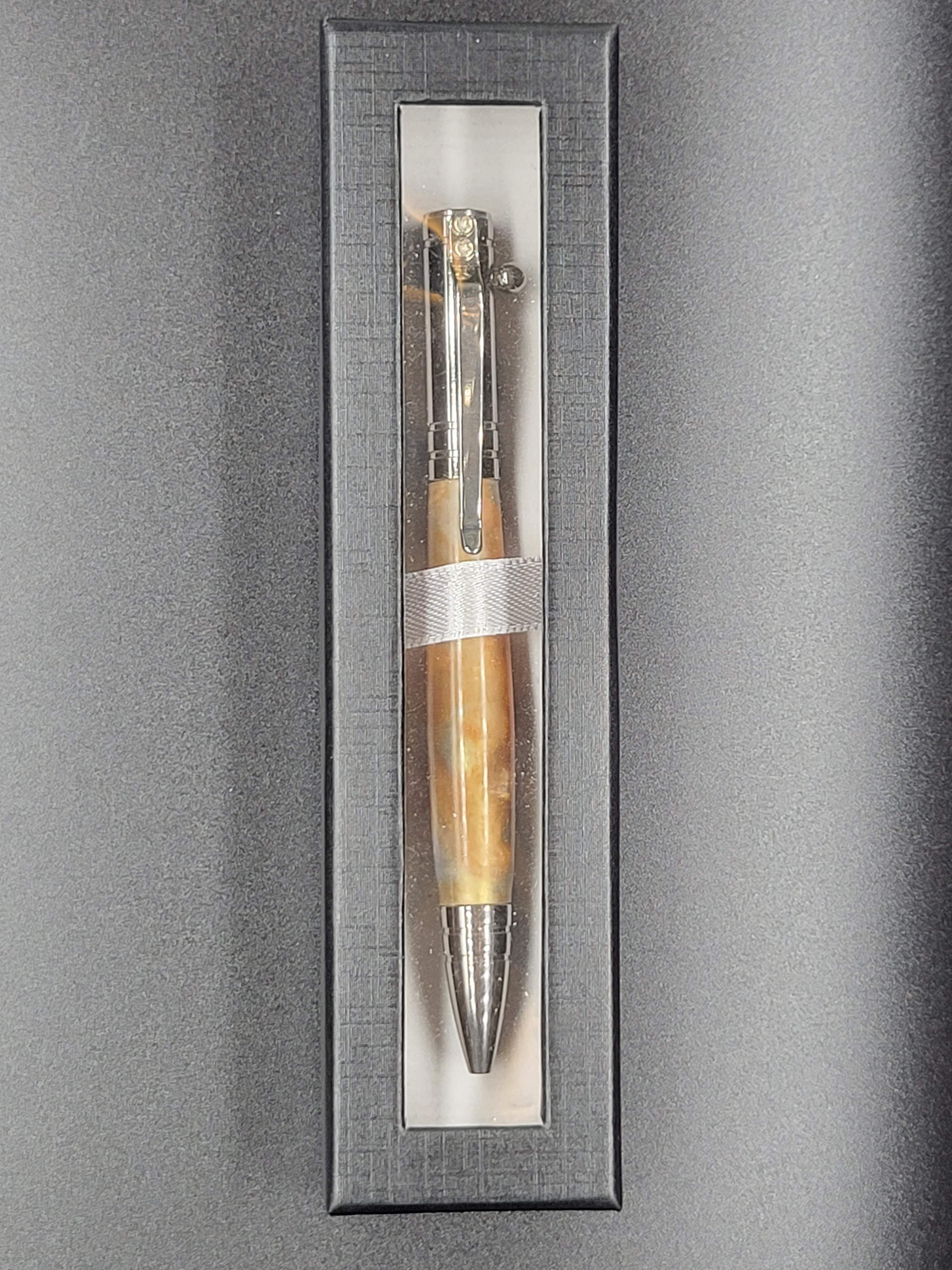 Bolt Action Gun Metal – Acrylic Gold-Blue Shimmer