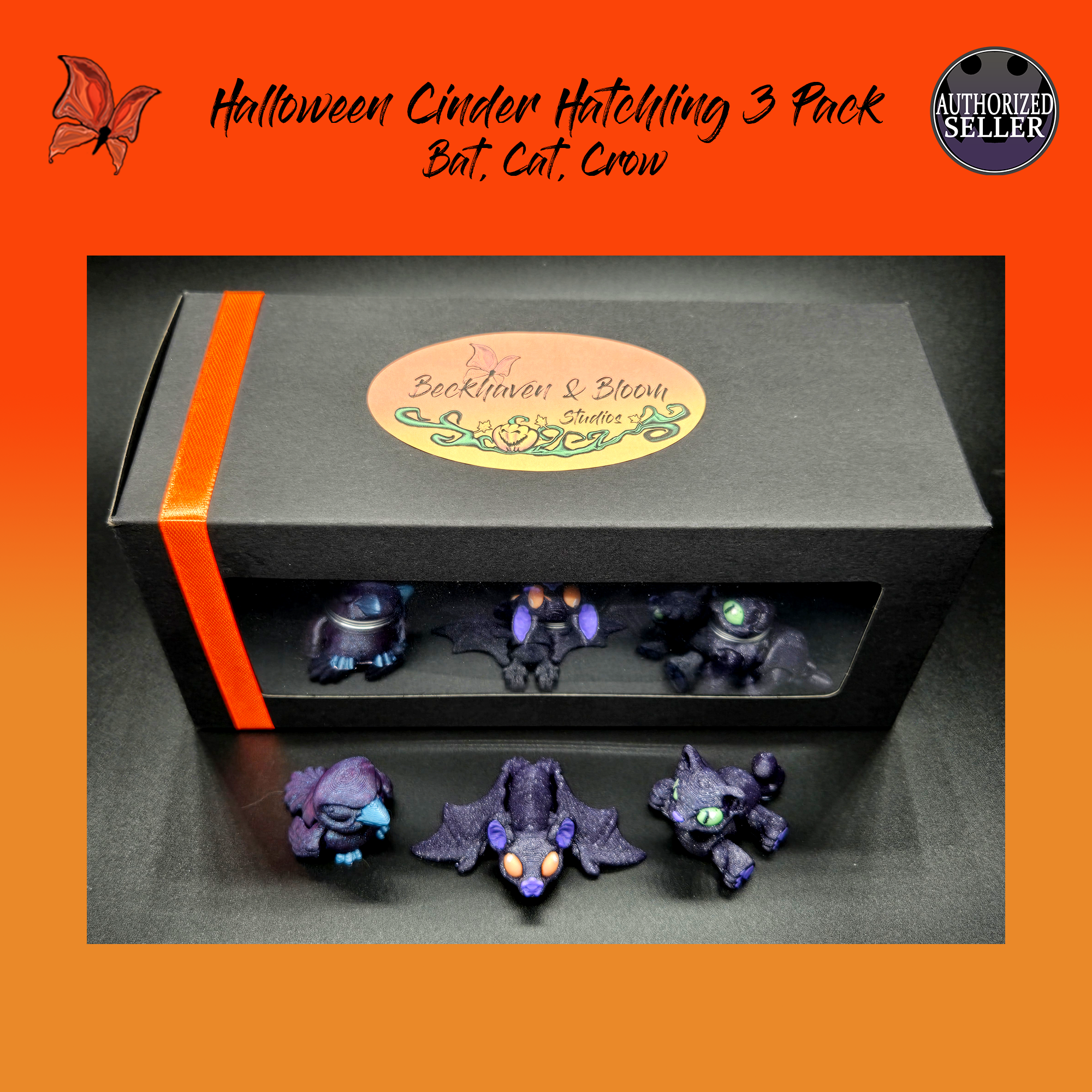 Halloween Cinder Hatchling Box