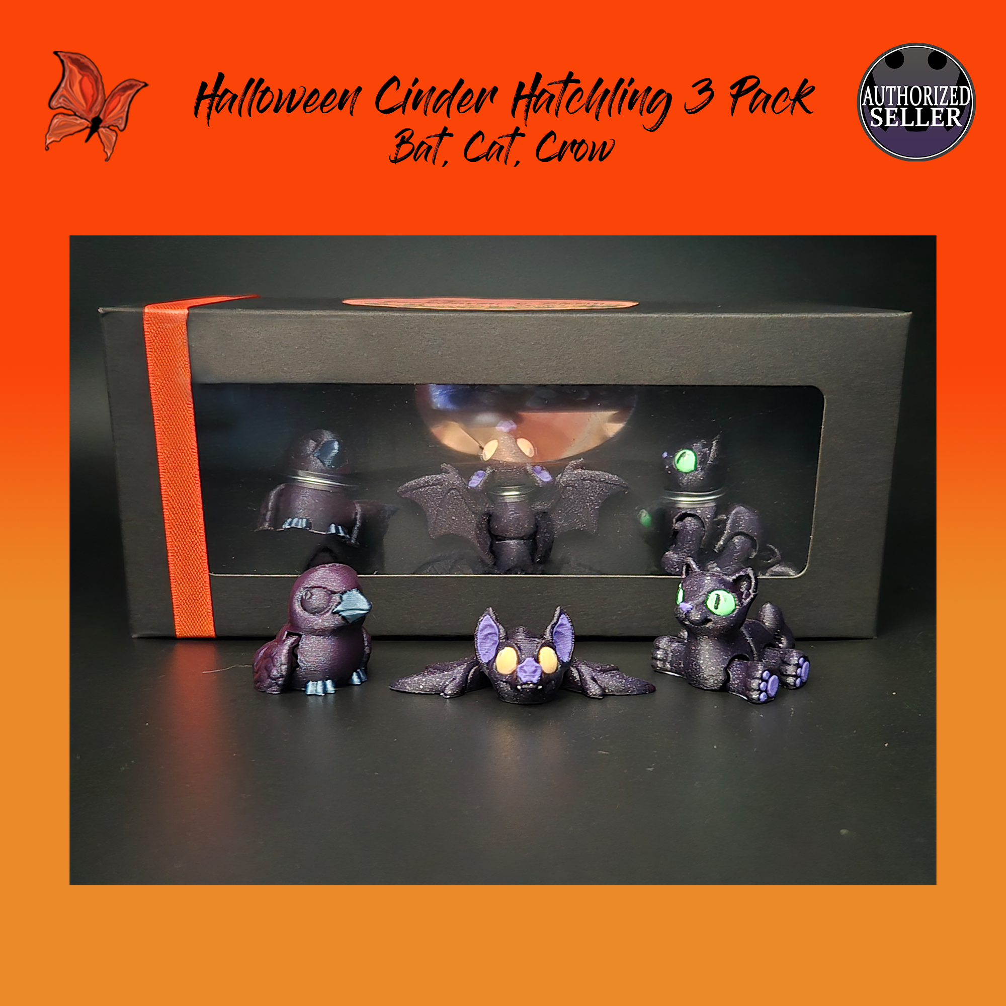 Halloween Cinder Hatchling Box
