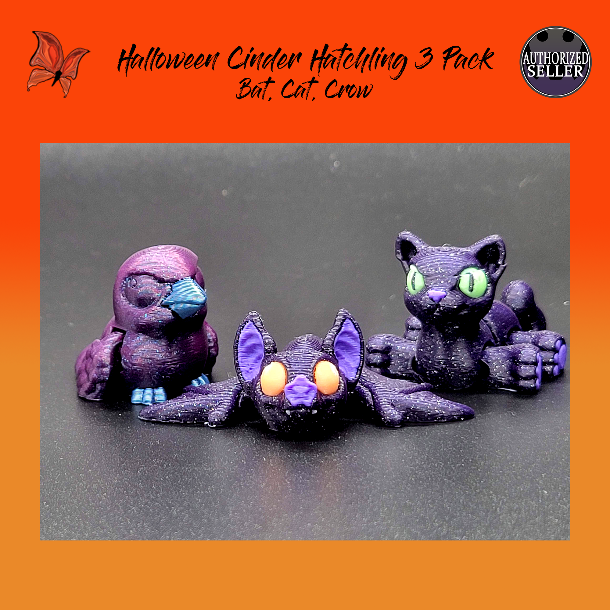 Halloween Cinder Hatchling Box