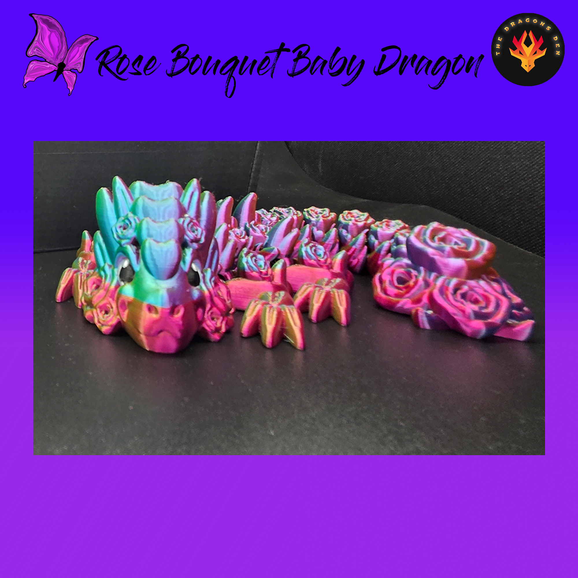 Rose Bouquet Baby Dragon